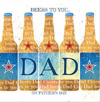 Tap to view Dad Beers to You Father's Day Card