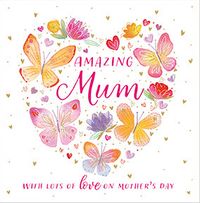 Tap to view Butterflies Mum Mother's Day Card