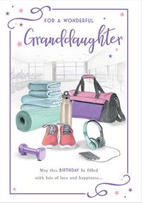 Tap to view Granddaughter Handbag Birthday Card
