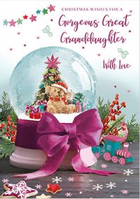 Tap to view Great Granddaughter Traditional Christmas Card