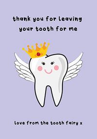 Tap to view Thanks From the Tooth Fairy Card