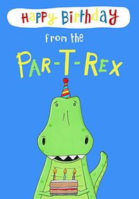 Tap to view Par-T-Rex Birthday Card