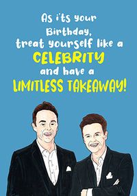 Tap to view Limitless Takeaway Birthday Card