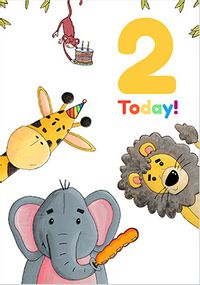 Tap to view Animals 2 Today Children's Card