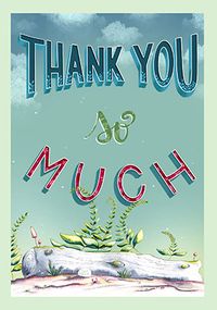 Tap to view Woodland Ferns Thank You Card