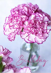 Tap to view Flowers in Vase Photographic Birthday Card