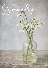 Tap to view Snowbells - Sympathy Card
