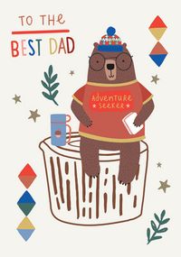 Tap to view Best Dad Bear Father's day Card
