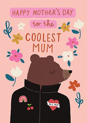 Teddy Bear Themed Mother's Day Cards
