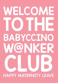 Tap to view Babyccino Club New Baby Card
