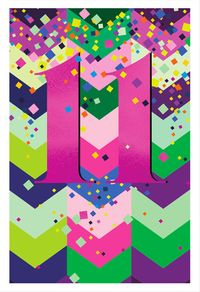 Tap to view 11th Birthday Pink Chevrons Card