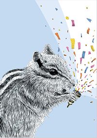 Tap to view Chipmunk Birthday Card