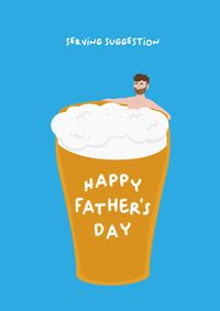 Tap to view Serving Suggestion  Father's Day Card