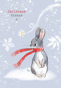 Tap to view Christmas Wishes Cute Illustrated Christmas Card