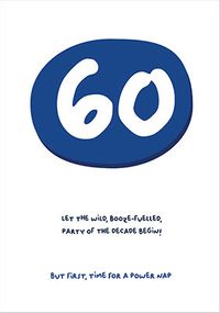 Tap to view 60th Birthday Funny Milestones Card