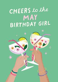 Tap to view May Cheers Birthday Card