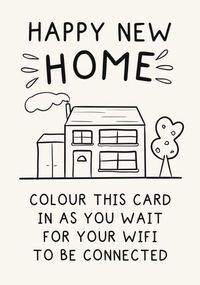 Tap to view Colouring in New Home Card
