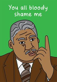 Tap to view You All Shame Me Fathers Day Card