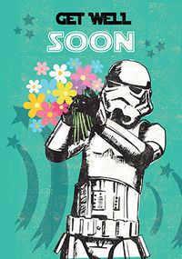 Tap to view Get Well Original Storm Trooper Get Well Card