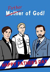 Tap to view Father Of God Spoof Father's Day Card