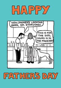 Tap to view Dinner Father's Day Card