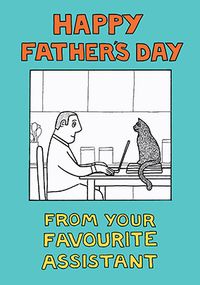 Tap to view Assistant Father's Day Card