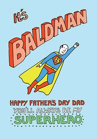 Tap to view Baldman Father's Day Card
