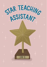 Tap to view Star Teaching Assistant Thank You Card