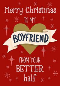 Tap to view Boyfriend from Your Better Half Christmas Card