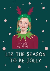 Tap to view Liz The Season to be Jolly Christmas Card