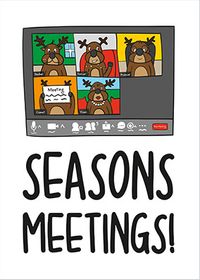 Tap to view Seasons Meetings Christmas Card