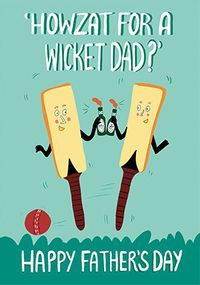Tap to view Wicket Dad Father's Day Card