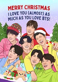 Tap to view I Love You as much as Christmas Card