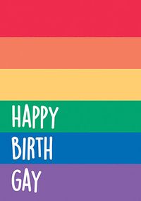 Tap to view Happy Birth Gay Card