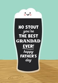 Tap to view Stout Grandad Father's Day Card