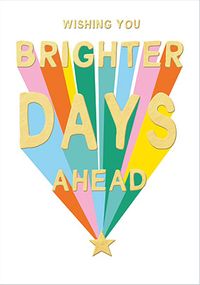 Tap to view Brighter Days Ahead Thinking of You Card