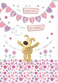 Tap to view Cute Dog Special Sister Birthday Card