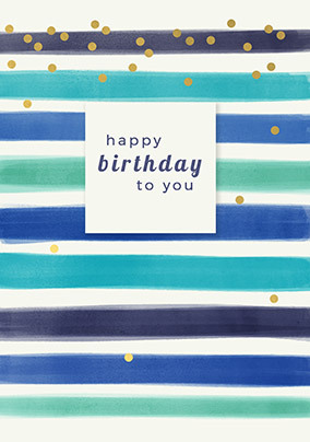 mens birthday card