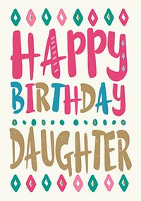Tap to view Happy Birthday Daughter Jewel Card