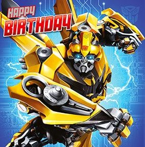 Transformers Birthday Card | Funky Pigeon