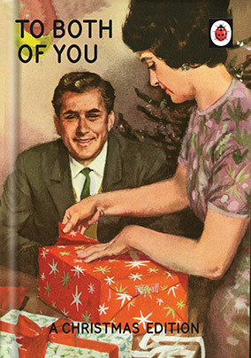 Both Of You Ladybird Book Christmas Card Funky Pigeon