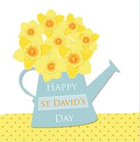 Tap to view Daffodils St David's Day Card