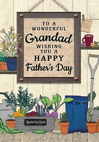 Tap to view To a Wonderful Grandad on Father's Day Card