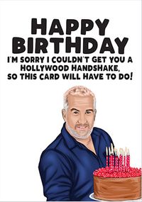 Tap to view No Hollywood Handshake Birthday Card