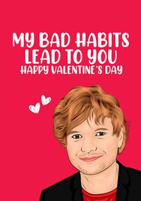 Tap to view My Bad Habits Valentine Card