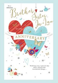 Tap to view Brother & Sister in Law Anniversary Card