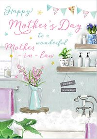 Tap to view Wonderful Mother In Law Mother's Day Card