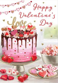 Tap to view Cake Valentine Card