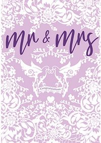 Tap to view Mr & Mrs Elegant Wedding Card