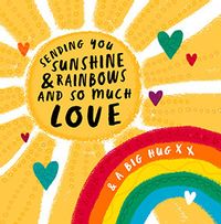 Tap to view Sending Sunshine and Rainbows Card